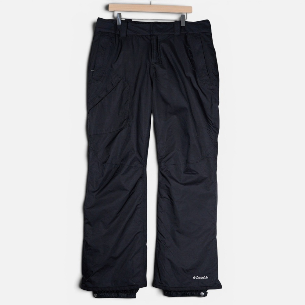 Columbia Snow Pants Mens Omni-Heat Omni-Tech Waterproof Insulated Black XL